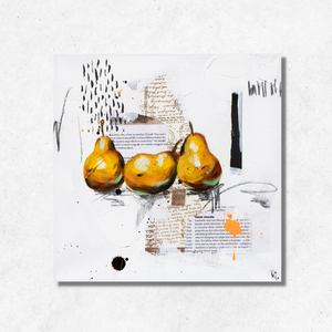 Still life Ri-imagined: Pears.